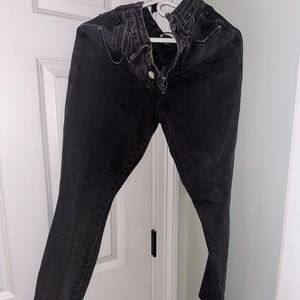 Good American GOOD Curve black jean size 12